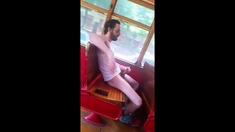 Str8 guy stroke in bus