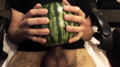 Fucking a Watermelon