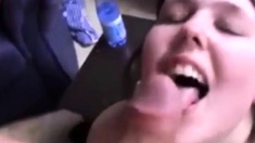 amateur guys girlfriend cum facial