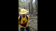 real wildfire worker