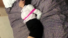 tape cute OLgirl bondage JP