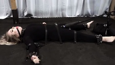 Fetish Pros Bondage Fetish Videos Kaiia Strapped Down With