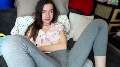 Slutty amateur teen brunette hoe