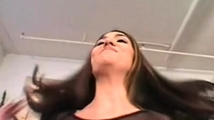 Close up BJ cumshot