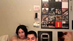 Dude Gets Sucked Live By Gf