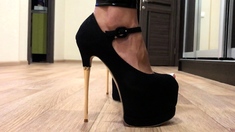 Amateur Trampling brings you Foot Fetish xxx mov