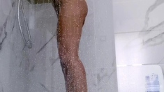 Pretty Naked Teen Girl Pussy Masturbation In Shower