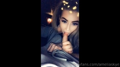 Pov amateur blowjob action