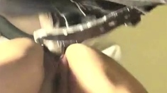 Mandy Sweet gives a sweet interracial close up