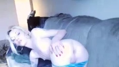 Blonde Big Tit Sapphire Jerk Off Encouragement