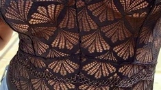 Big boobs milf masturbates with her dildo