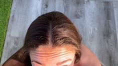 Pov Romanian Blowjob Cumshot