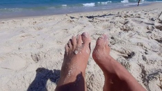 Black Amateur Explore Hot Foot Fetish