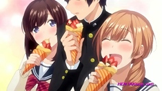 Shy Girl Kisses Hard and Gets Creampied