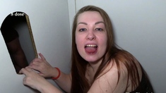 Glory hole blowjob amateur passionate bj