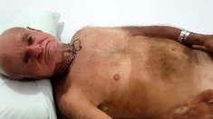 Big-Cock Grandpa Wanks for Daddy