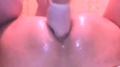 Fisting Her Holes Deep