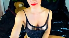 Close up teen masturbation