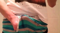 underwear cum