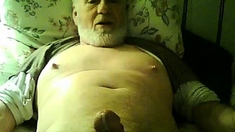 grandpa cum on cam